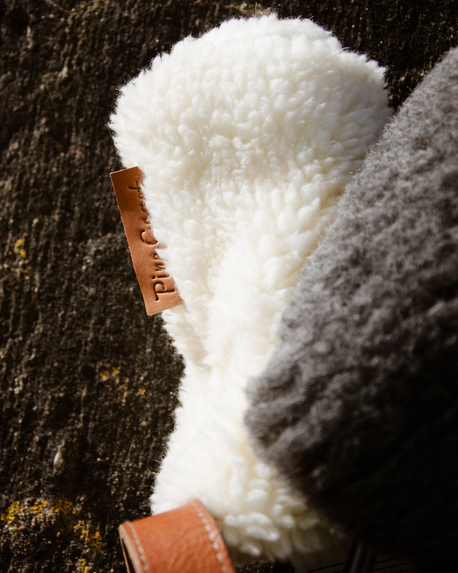 Pine Coast - White Wool Fairway Wood Headcover