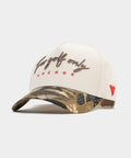 Macade Camo Two-Tone Script Snapback
