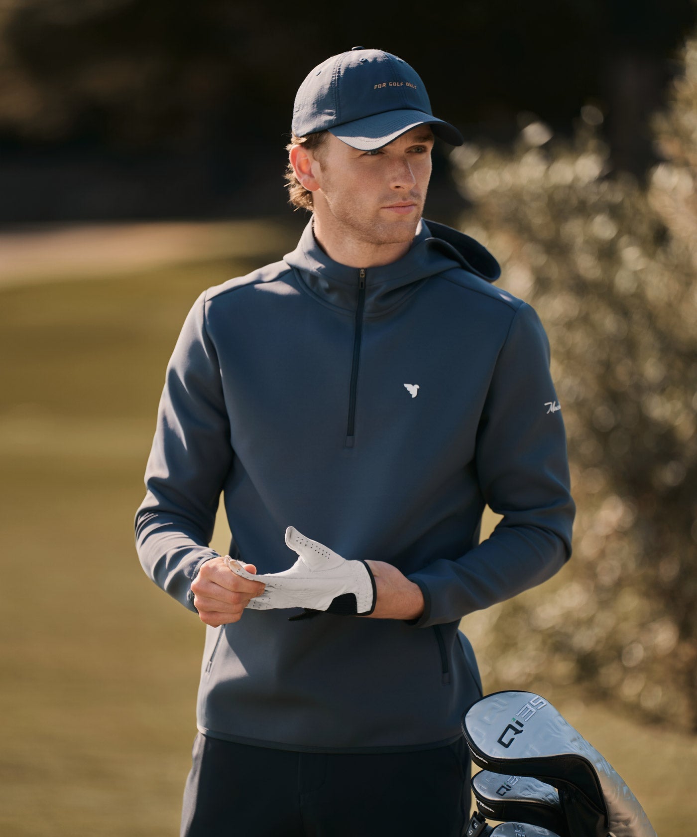 Macade Men's Therma Zip Hoodie - Spruce Blue