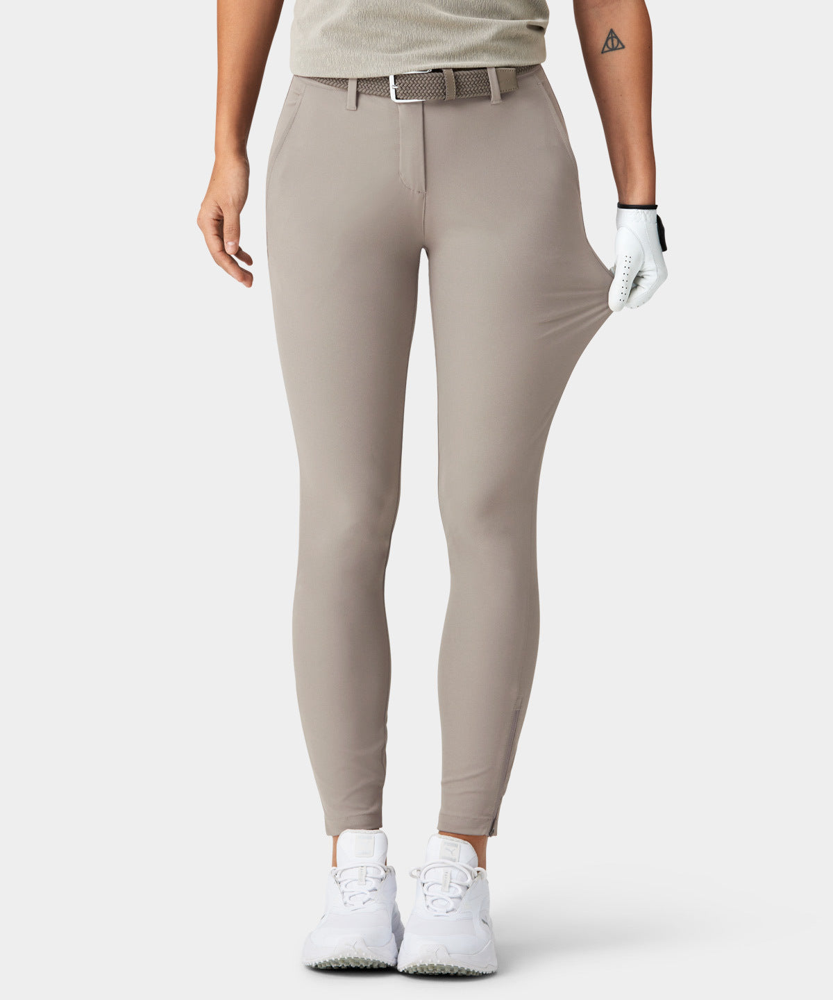 Women's Four-Way Stretch Jogger - Ash Brown