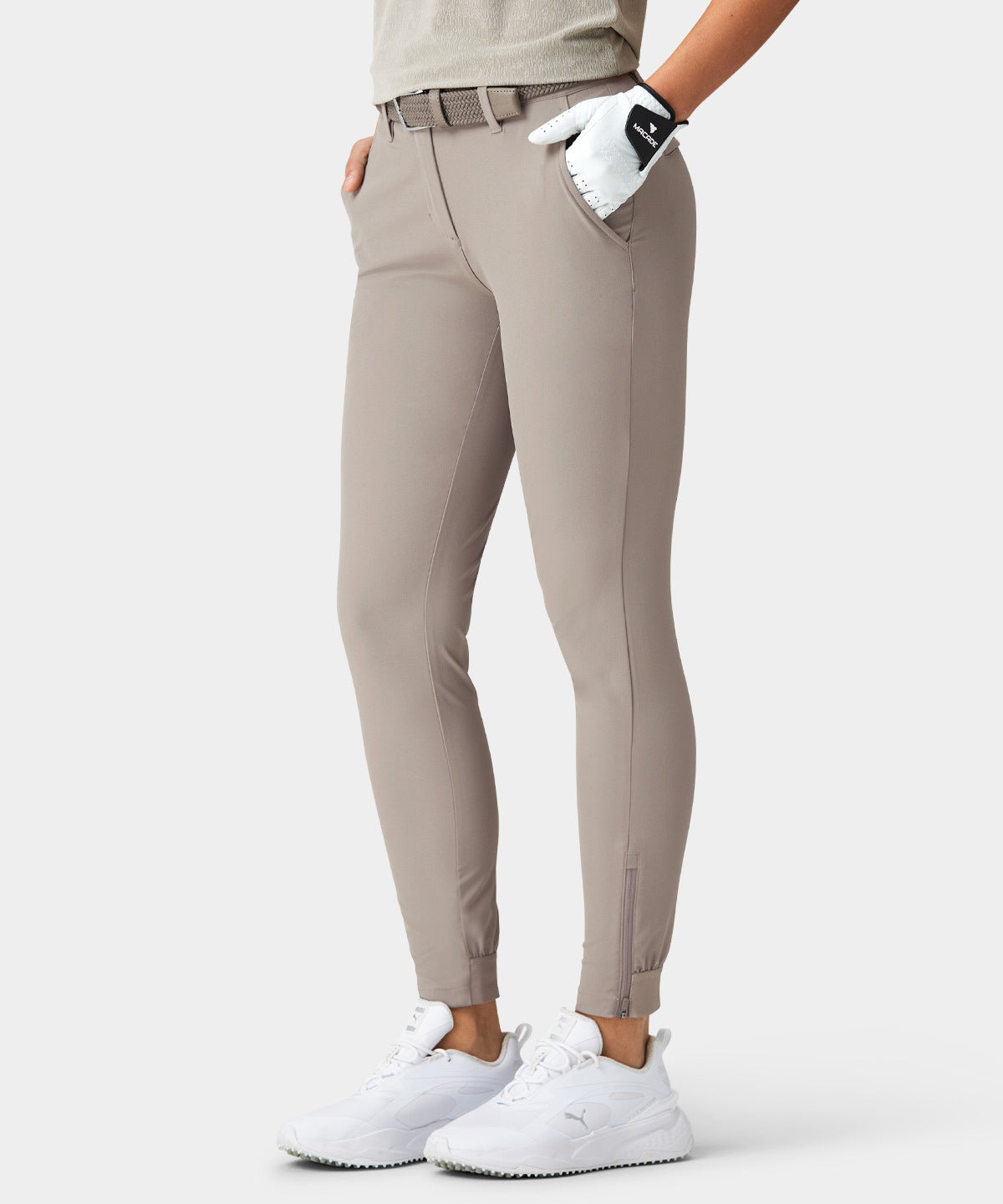 Women's Four-Way Stretch Jogger - Ash Brown