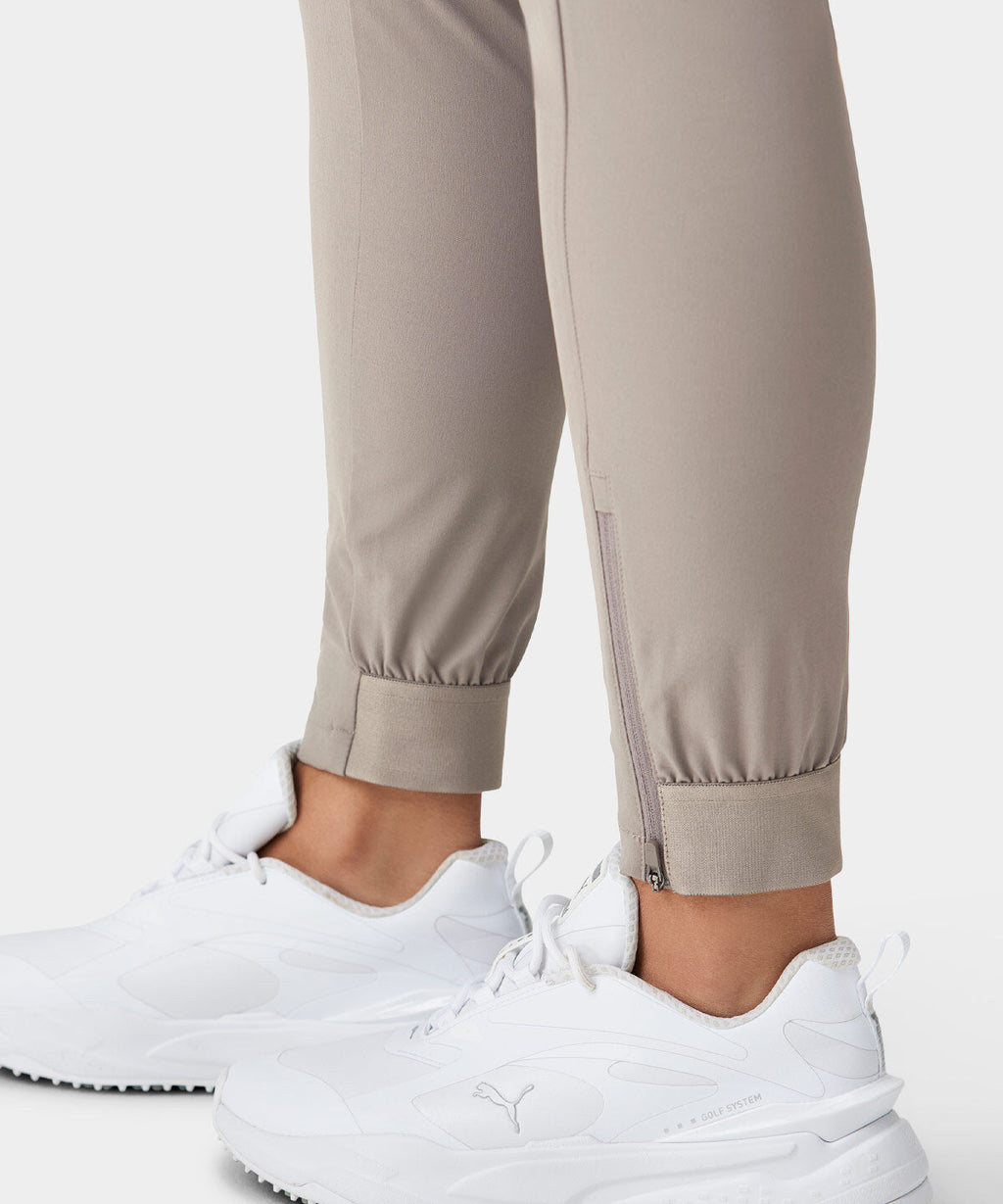 Women's Four-Way Stretch Jogger - Ash Brown