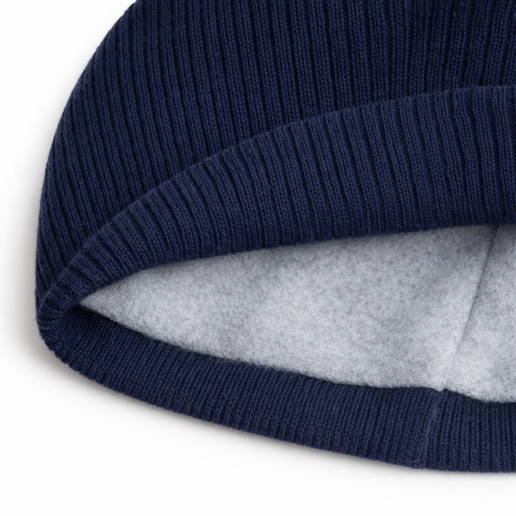 VESSEL Vessel Bobble Hat in Navy