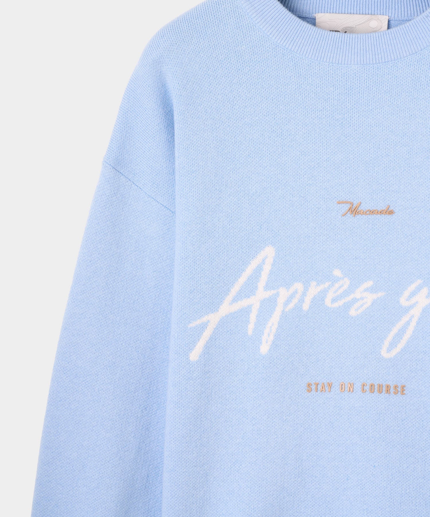 Macade Women's Oversized Knit Sweater - Light Blue