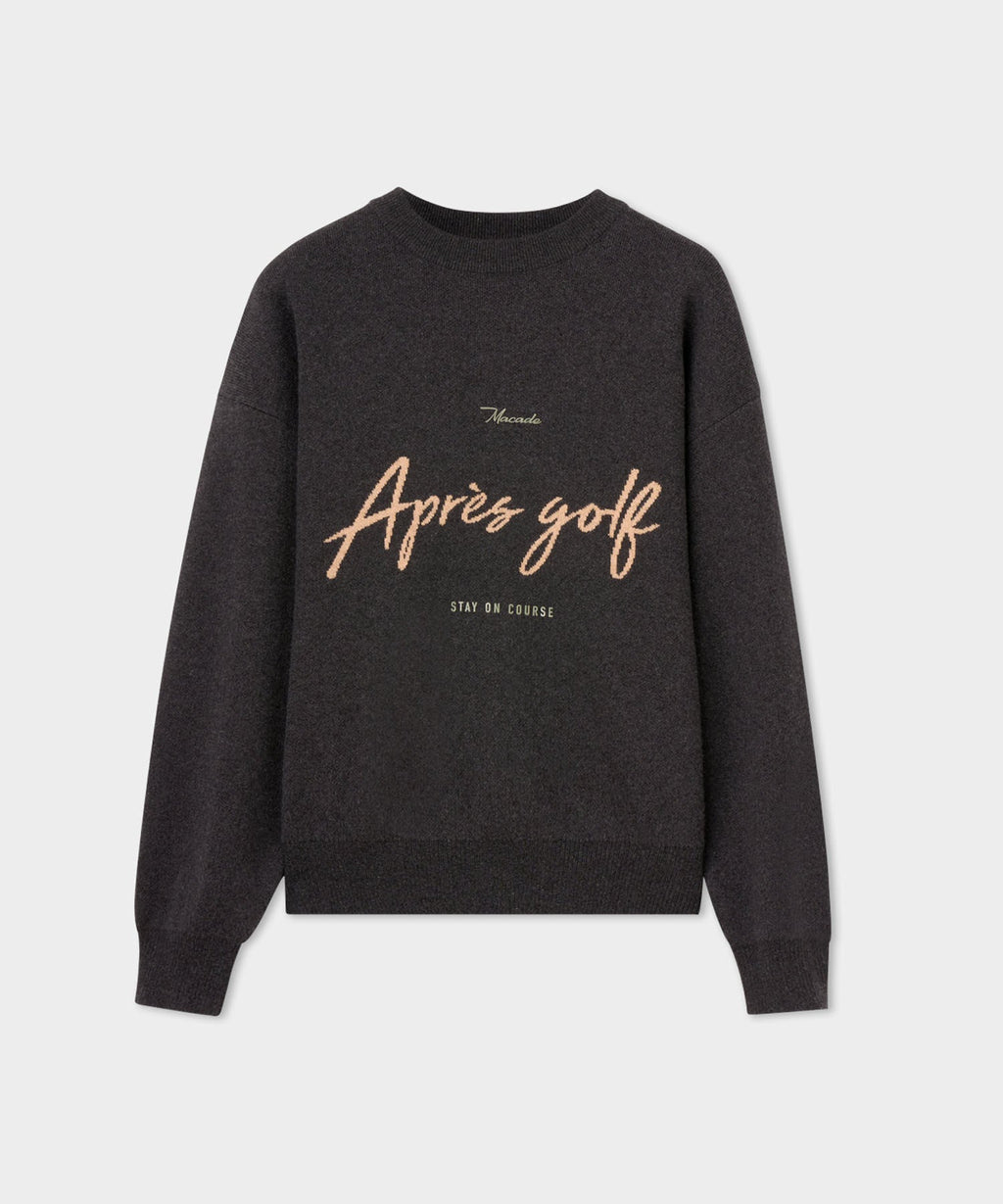 Macade Women's Oversized Knit Sweater - Ash Grey