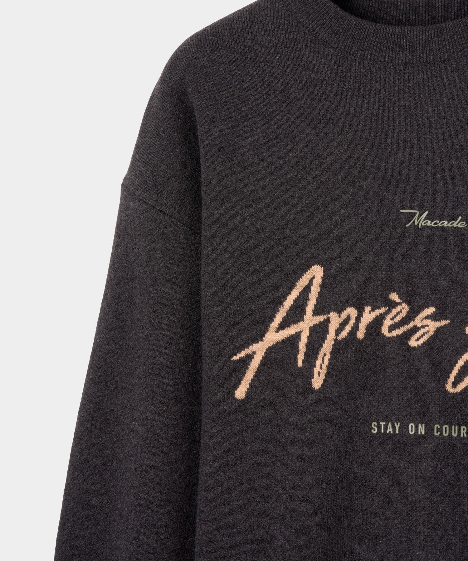 Macade Women's Oversized Knit Sweater - Ash Grey