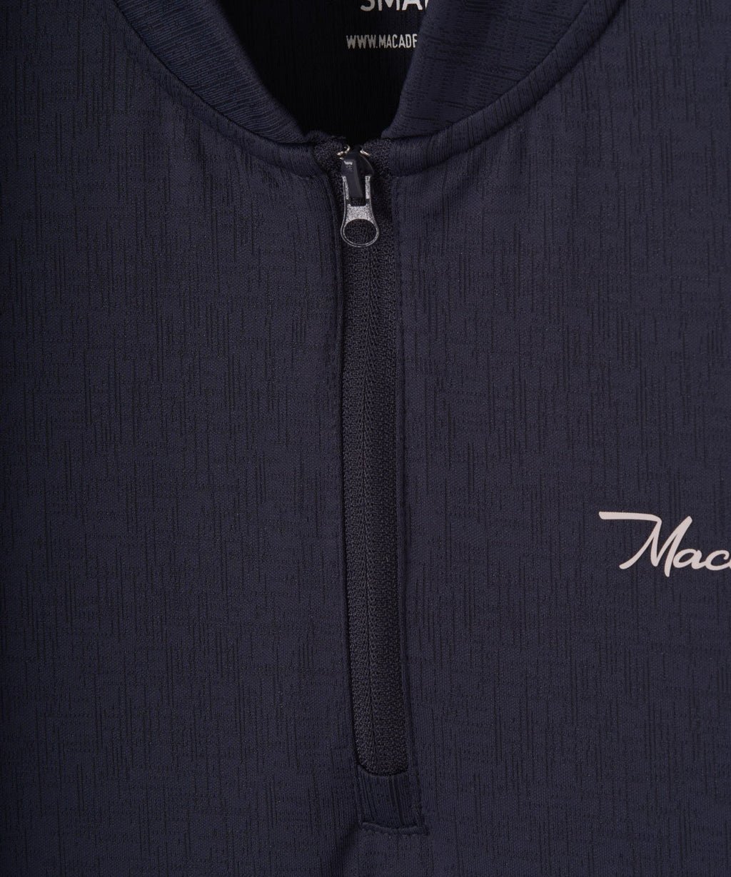 Macade Women's Dawn Long-Sleeve Bomber Shirt - Navy