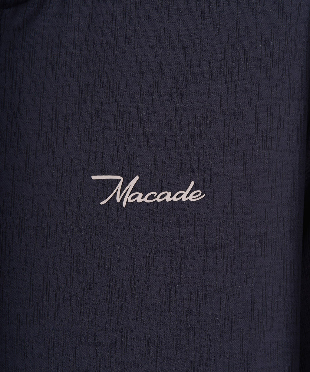 Macade Women's Dawn Long-Sleeve Bomber Shirt - Navy