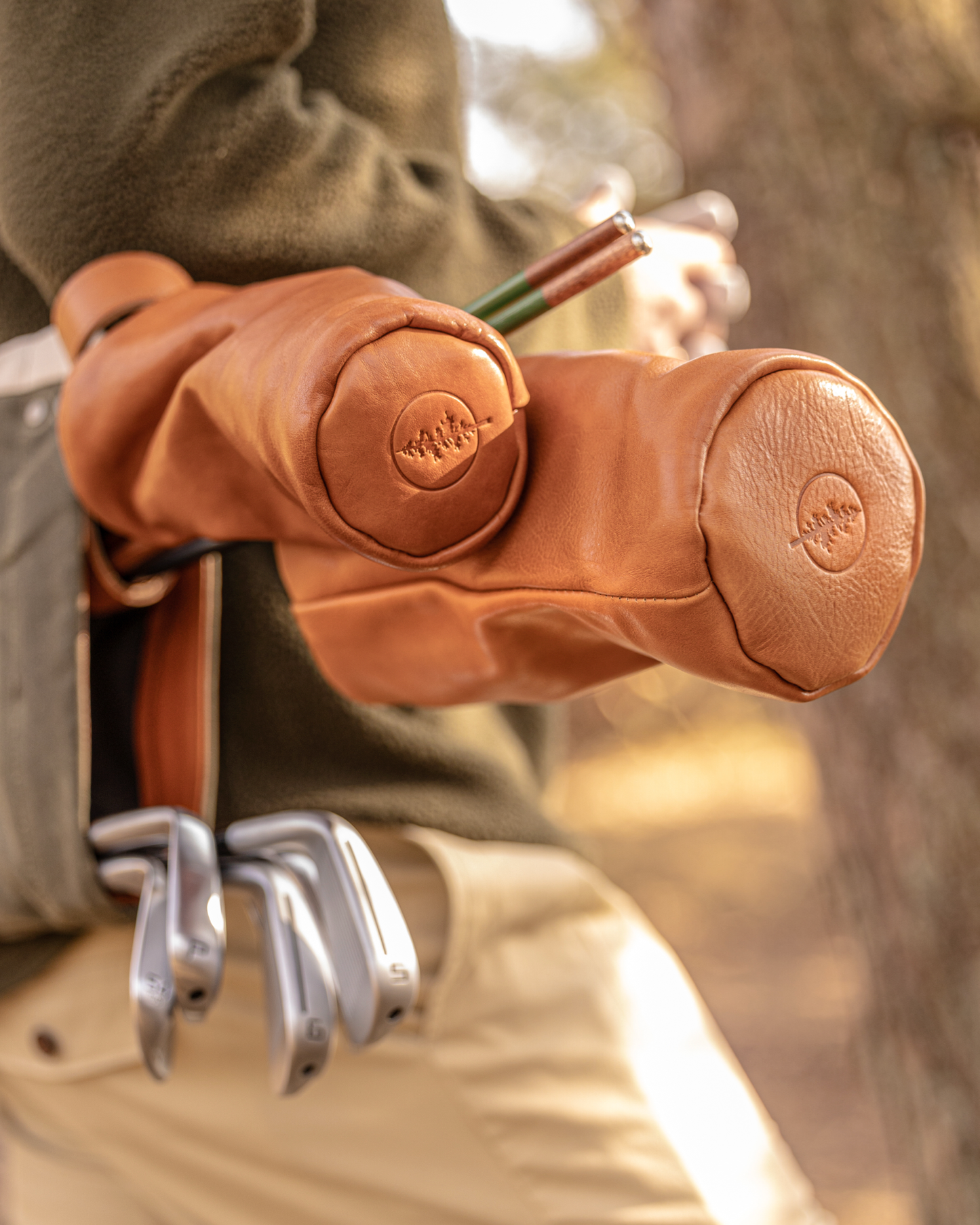 Pine Coast - Leather Driver Headcover