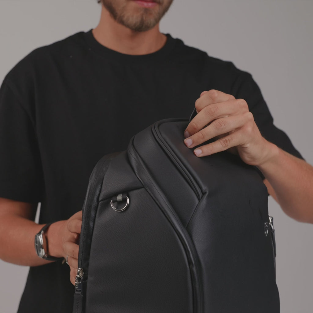 VESSEL PrimeX 2.0 Plus Backpack in Pebbled Grey